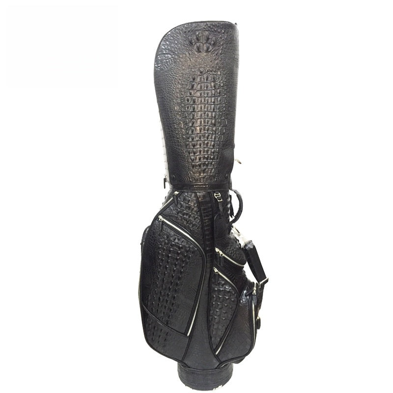 Crocodile pattern pulley travel suitcase