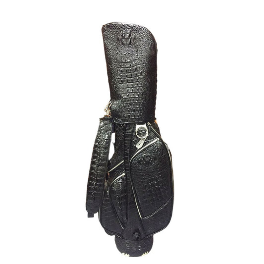 Crocodile pattern pulley travel suitcase