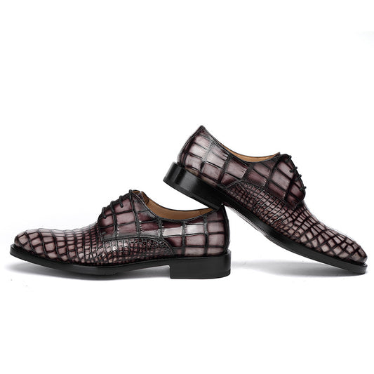 Original crocodile leather shoes